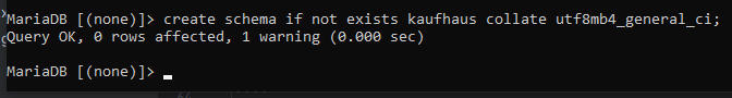 Query OK